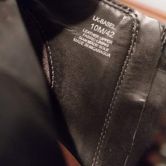 💗Lucky Brand Ankle Boots, Booties, 10, Black Leather "Basal" EXC💗 - Picture 2 of 6